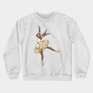 Bunny Ballerina Tutu Crewneck Sweatshirt